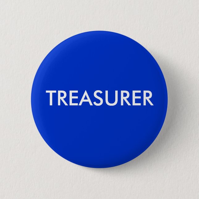 TREASURER BUTTON (Vorderseite)
