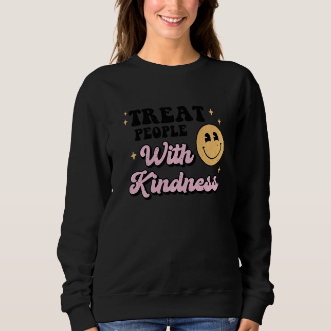 Treat People With Kindness TPWK Trendy Preppy  1 Sweatshirt (Vorderseite)