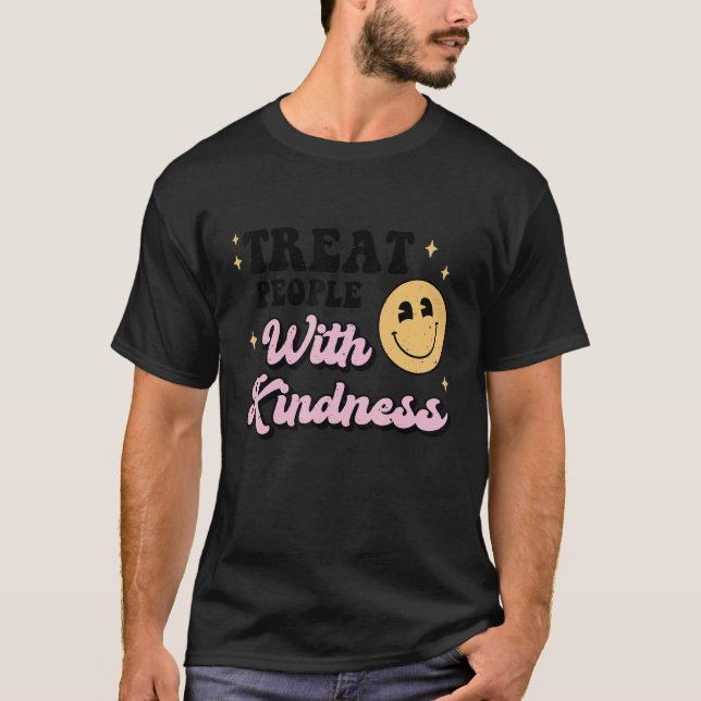 Treat People With Kindness TPWK Trendy Preppy 3 T-Shirt (Vorderseite)