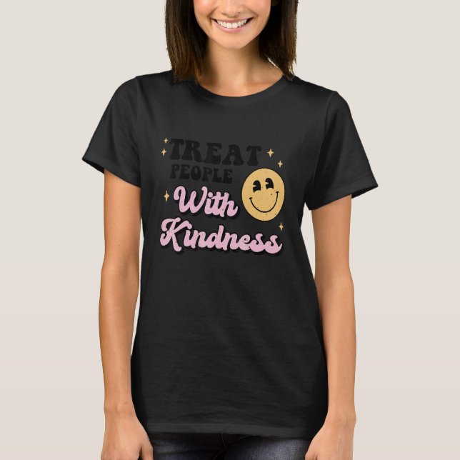 Treat People With Kindness TPWK Trendy Preppy 3 T-Shirt (Vorderseite)