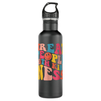 Treat People With Kindness TPWK Trendy Preppy Edelstahlflasche