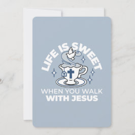 Treatment of the Faithful Living Art - Teacup with Feiertagskarte