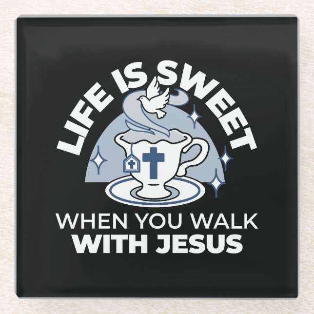 Treatment of the Faithful Living Art - Teacup with Glasuntersetzer (Vorderseite)