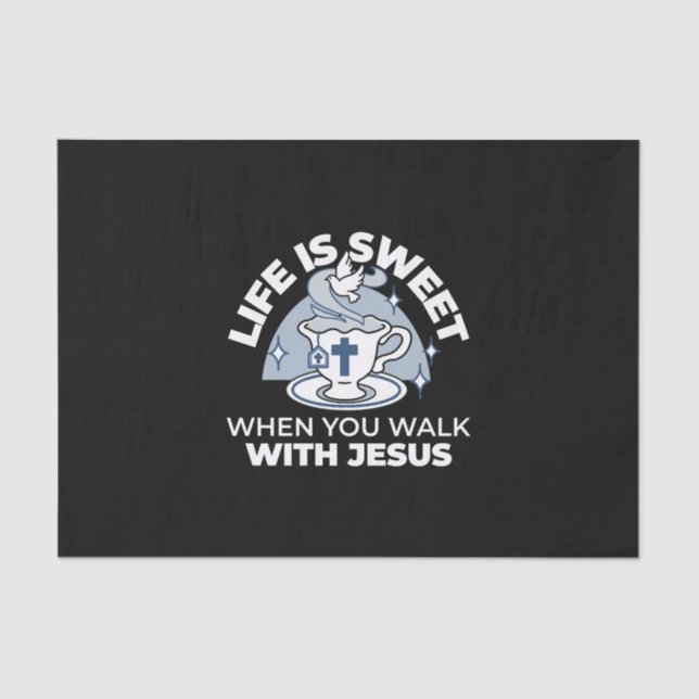 Treatment of the Faithful Living Art - Teacup with Seidenpapier (Vorderseite)