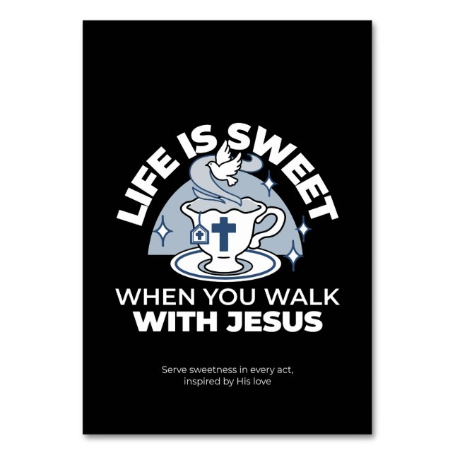 Treatment of the Faithful Living Art - Teacup with Tischnummer (Vorderseite)