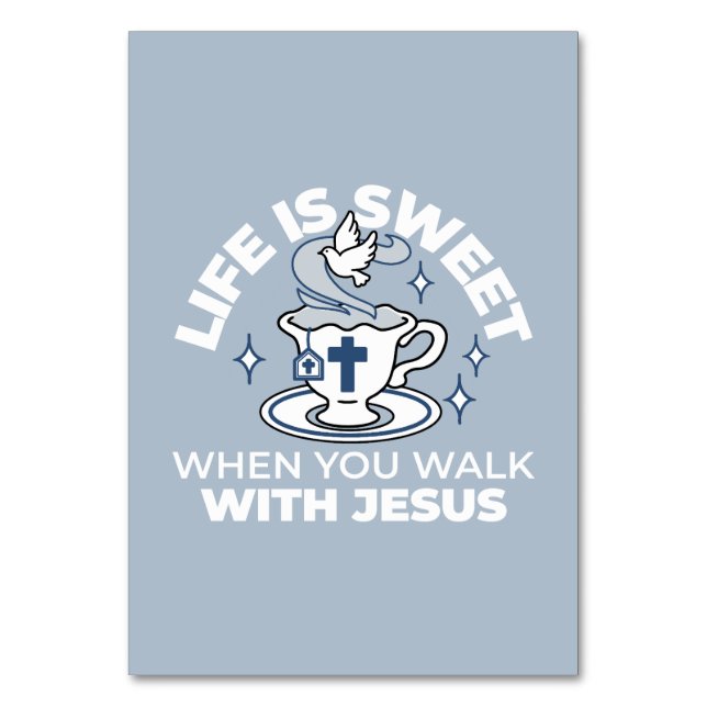 Treatment of the Faithful Living Art - Teacup with Tischnummer (Vorderseite)