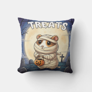 Treats – Mumien-Meerschweinchen Halloween TinyFur Kissen