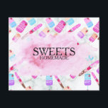 Treats Pretzels Baker Bakery Treats Pink Flyer<br><div class="desc">Treats Chocolate Bakery Business Flyers</div>