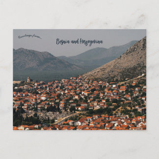 Trebinje Bosnien und Herzegowina Postkarte