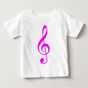 Treble Clef Baby T-shirt