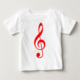 Treble Clef Baby T-shirt