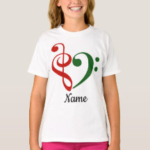 Treble Clef Bass Clef Herzensurlaub individuell au