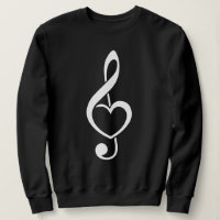 Treble Clef Heart Musiknote