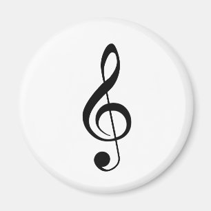 Treble Clef Magnet
