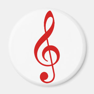 Treble Clef Magnet