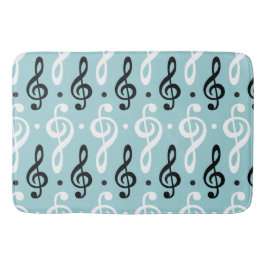 Treble Clef Music Lover Orchestra Musikergeschenk Badematte