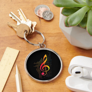 Treble Clef Music Schlüsselanhänger