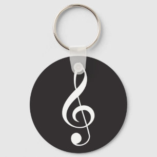 Treble Clef Music Schlüsselanhänger Gift