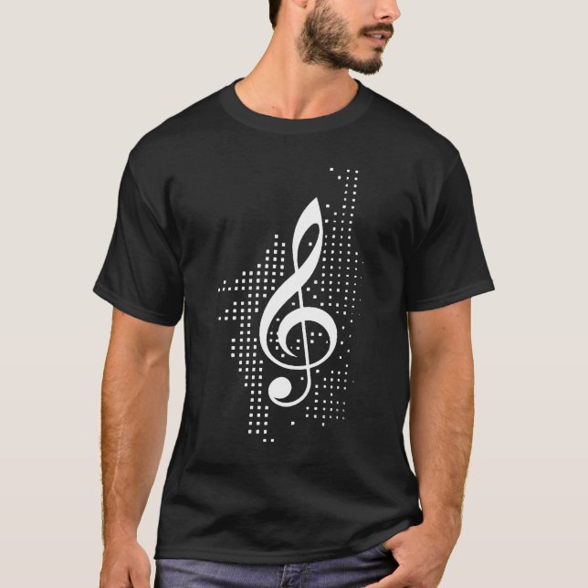 Treble Clef Music T-Shirt (Vorderseite)