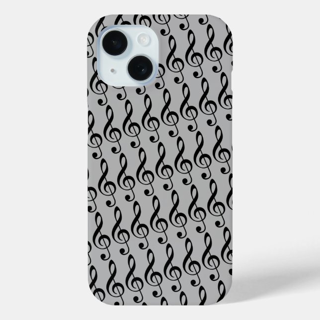 Treble Clefs Case-Mate iPhone Hülle (Rückseite)