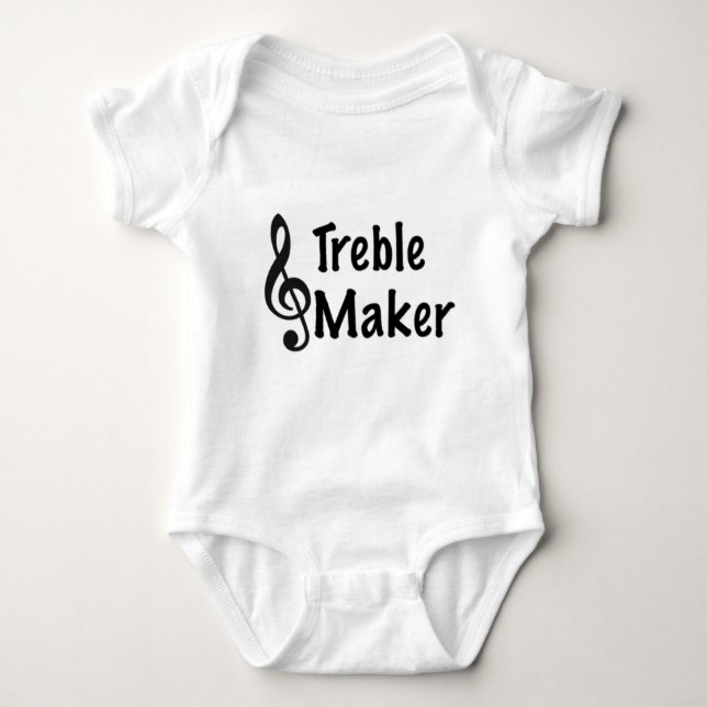 Treble Maker Baby Bodysuit Baby Strampler (Vorderseite)