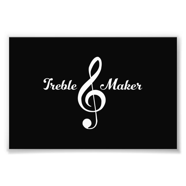 Treble Maker Fotodruck (Vorne)