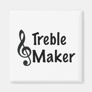 Treble Maker Music Spaß Treble Clef Magnet