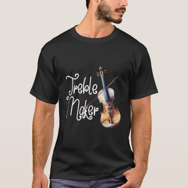 Treble Maker Viola Violist Viola Lover Viola Playe T-Shirt (Vorderseite)