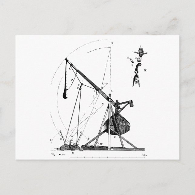 trebuchet-2 postkarte (Vorderseite)