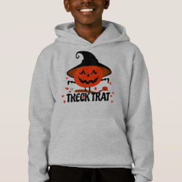 Treck Trat Pumpkin Lächeln Hoodie