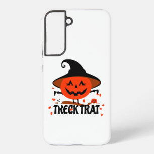 Treck Trat Pumpkin Lächeln Samsung Galaxy Hülle