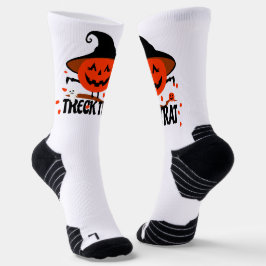 Treck Trat Pumpkin Lächeln Socken