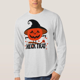 Treck Trat Pumpkin Lächeln T-Shirt