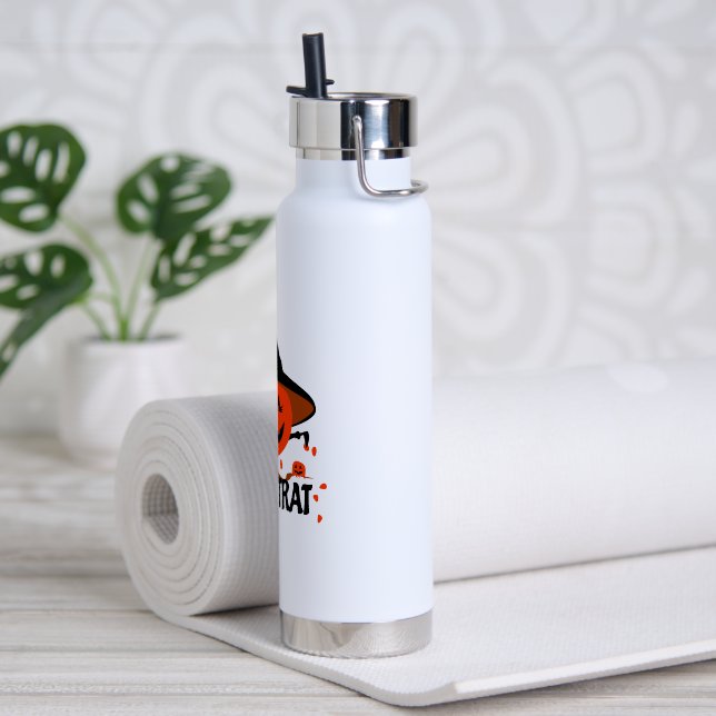 Treck Trat Pumpkin Lächeln Trinkflasche (Yoga)
