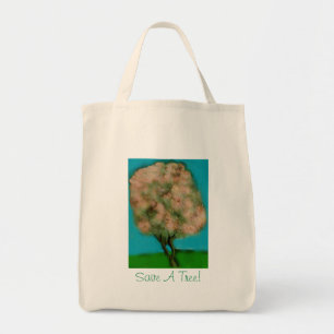 Tree Art Tote Bag Tragetasche