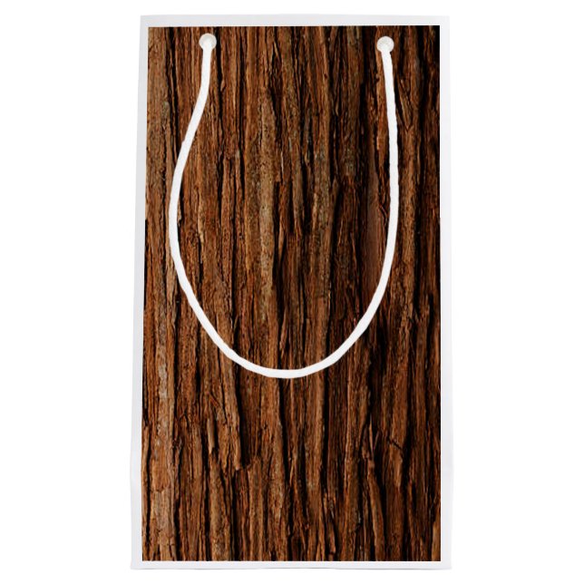 Tree Bark Kleine Geschenktüte (Vorderseite)