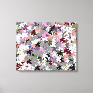 TREE-BLÄTTER LEINWANDDRUCK