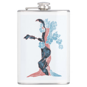 Tree Blossom Flachmann