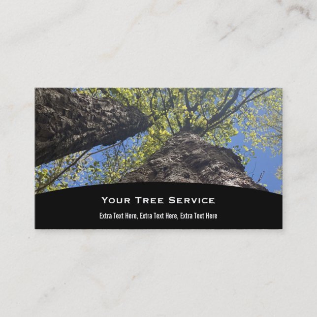 Tree Business Card Visitenkarte (Vorderseite)