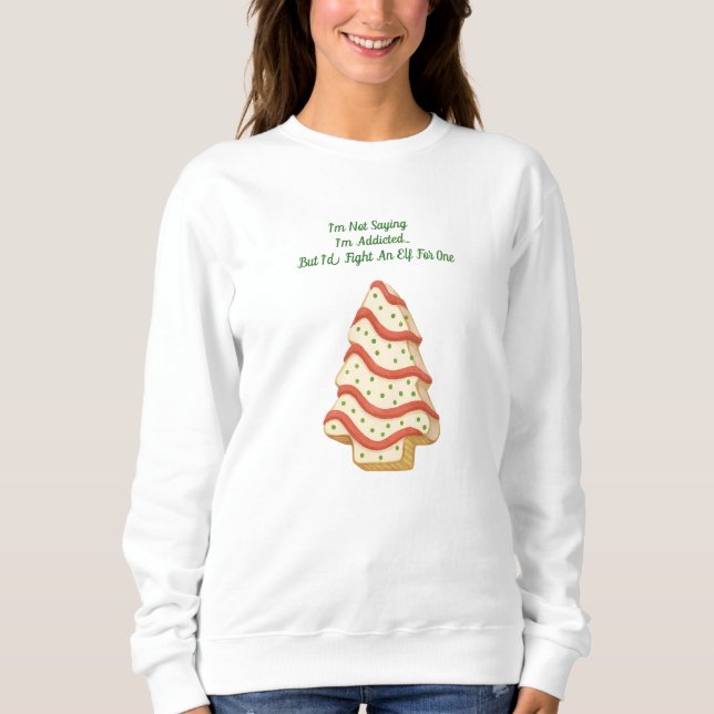 Tree Cakes – Holiday Sweatshirt (Vorderseite)