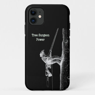 Tree Chirurg Arborist am Werk zur Zeit Chainsaw Ca Case-Mate iPhone Hülle