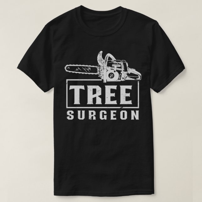 Tree Chirurg Lumberjack T-Shirt (Design vorne)