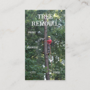 Tree Clearing Services Visitenkarte