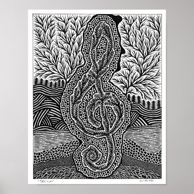 Tree Clef Poster (Vorne)