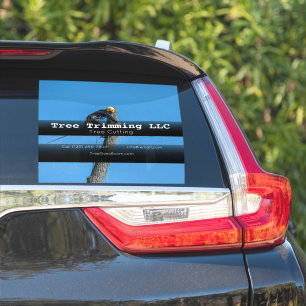 Tree Cutting Unternehmen Vehicle Adverver business Aufkleber