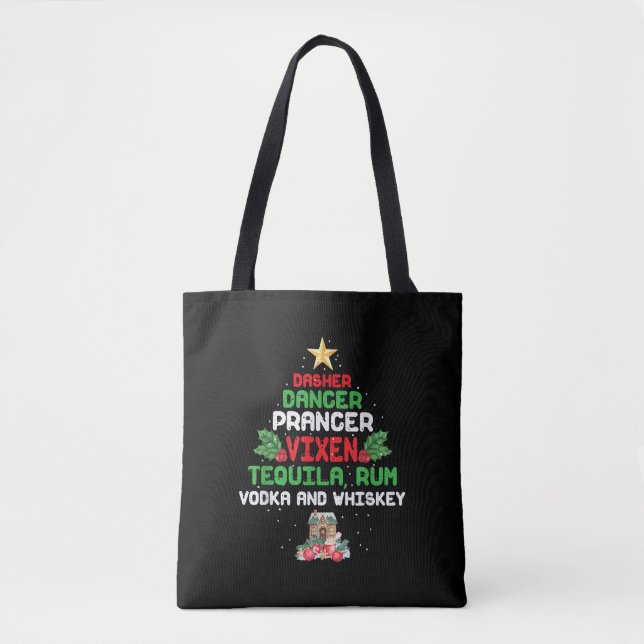 Tree Dasher Dancer Prancien Vixen Tequila Whiskey (Vorderseite)