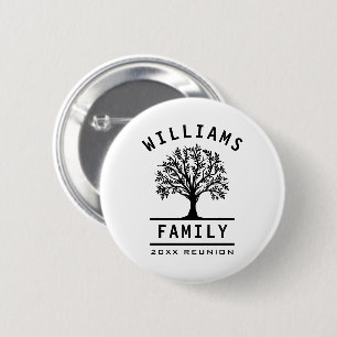 Tree Family Wiedersehen Summer Vacacation Road Tri Button