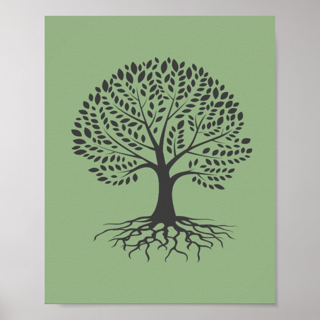TREE Fotografie Poster (Vorne)