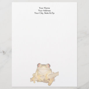 Tree Frog Briefbogen