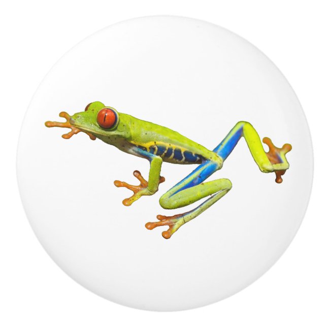 Tree Frog Keramikknauf (Vorderseite)